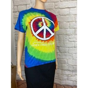 JOE'S CRAB SHACK TShirt Size Small Dallas Texas Souvenir Peace Love & Crabs